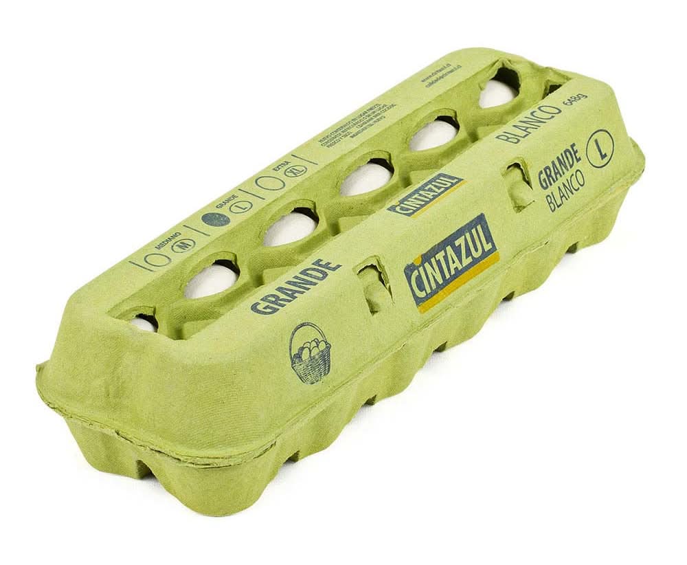 Cintazul · Huevos blancos - L (12 un)