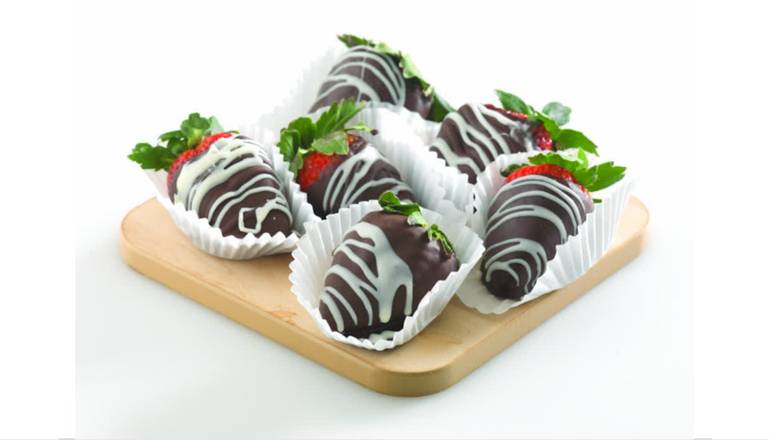 Dipped Berries - Varied chocolate dip