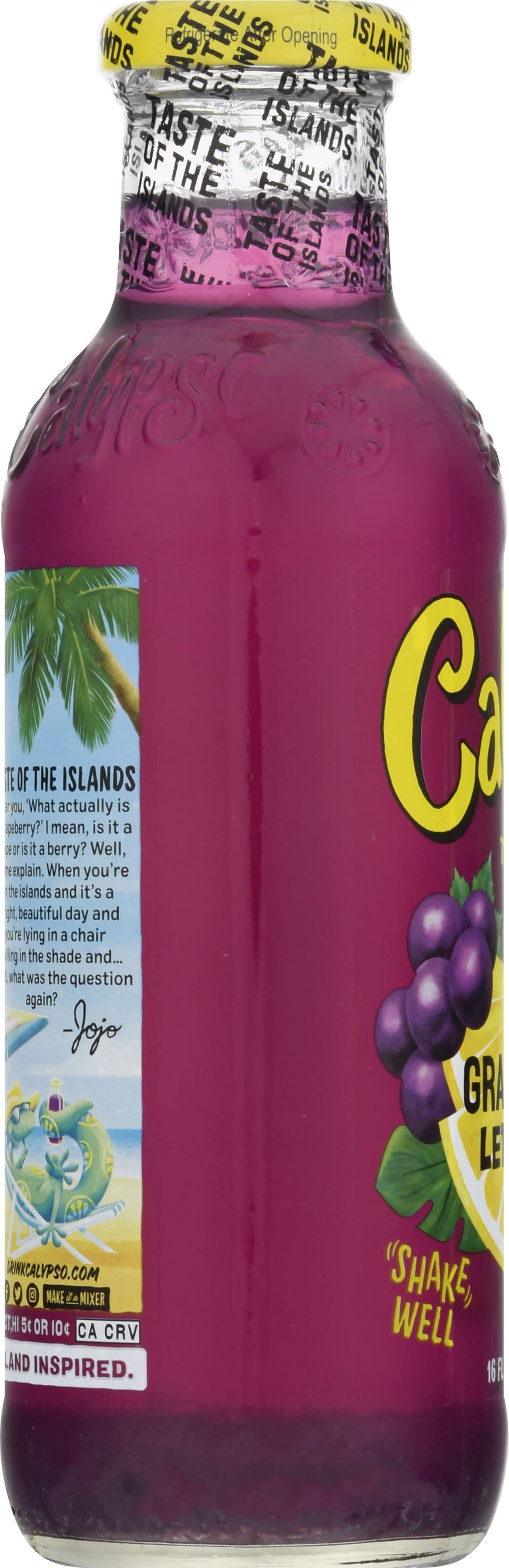 Hy-Vee - Calypso Grapeberry Lemonade Drink (12 x 16 fl oz) - Delivery in  Under an Hour | Uber Eats