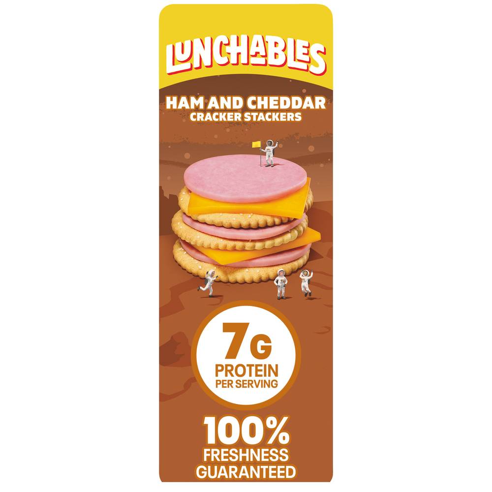 Lunchables Ham & Cheddar Snack pack With Crackers (1.9 oz)