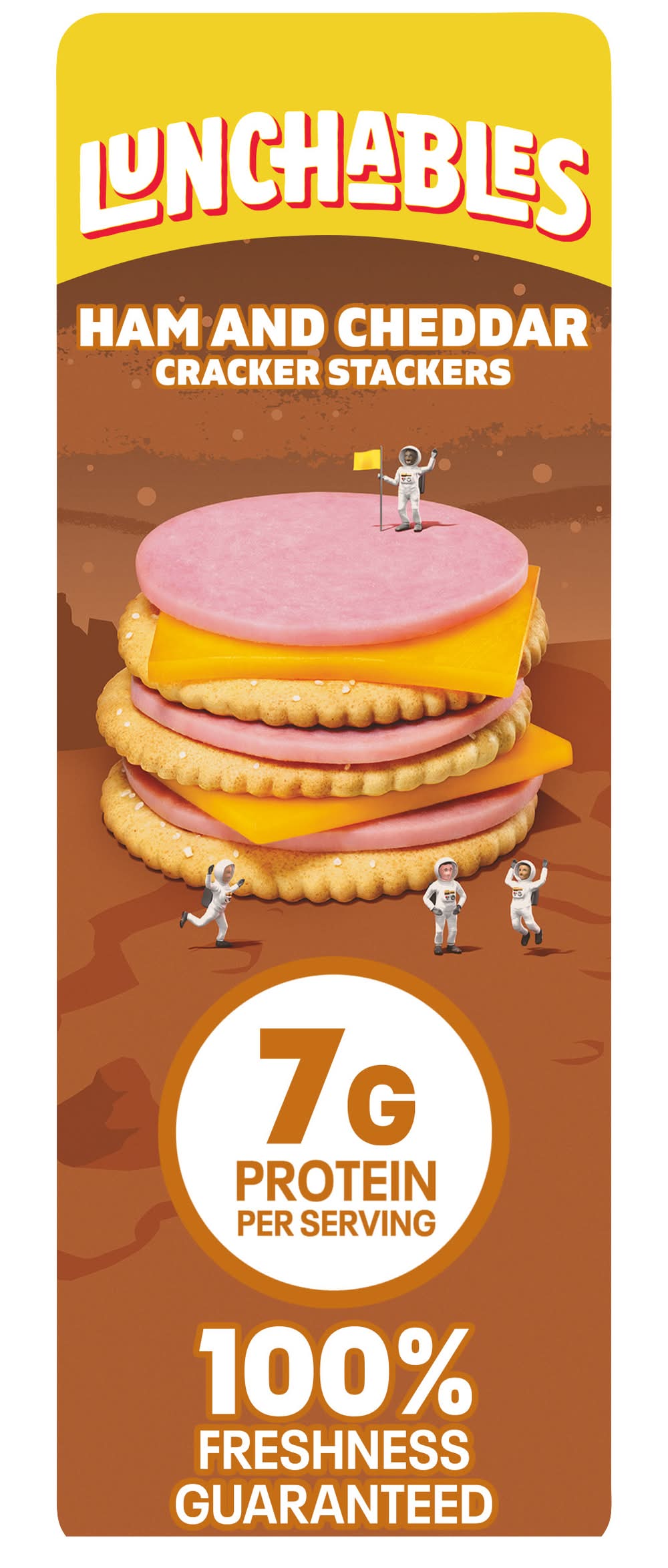 Lunchables Ham & Cheddar Cracker Stackers (1.9 oz)