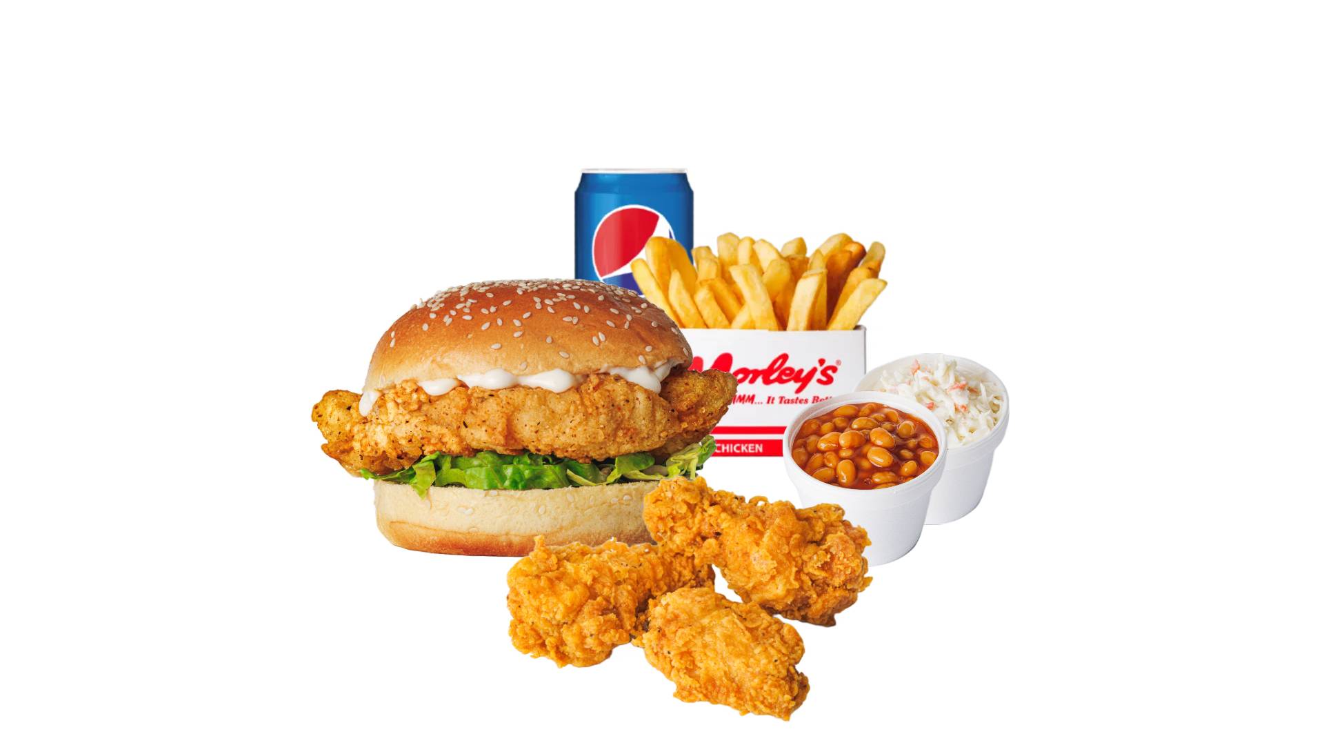 Classic Chicken Burger Box