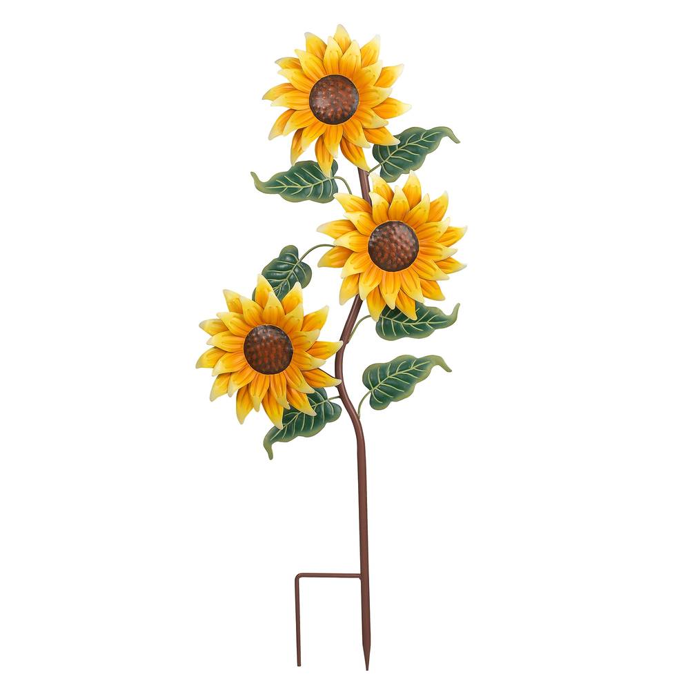 Holiday Living 3-ft Harvest Sunflowers Yard Stake Decor | 83B0001A