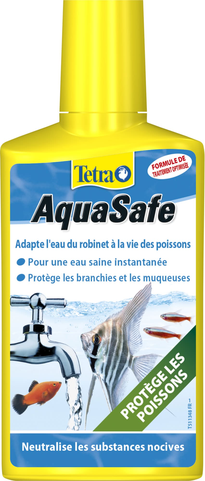 Tetra - Aquasafe pour poissons adapte l'eau du robinet à la vie des poissons neutralise les substances nocives (250ml)