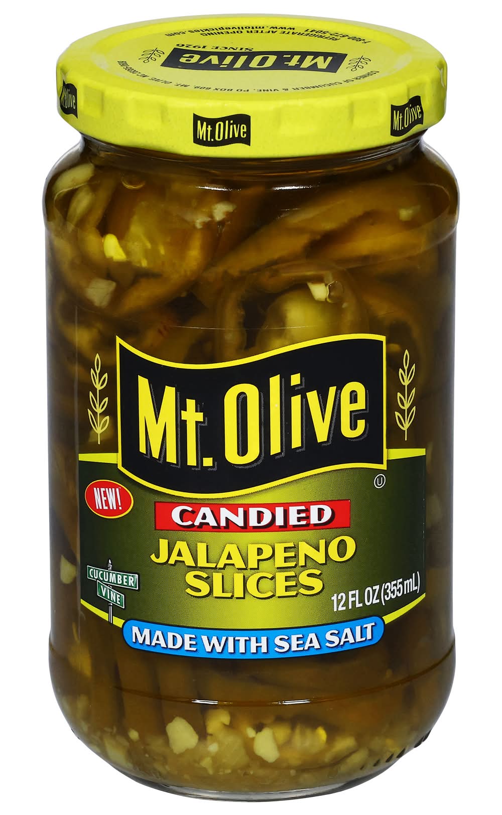 Mt. Olive Candied Jalapeno Slices Pickles (12 fl oz)