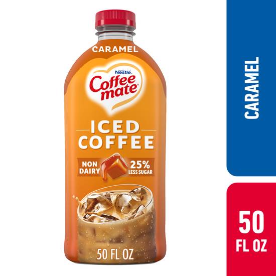 Coffee Mate Iced Non Dairy Coffee Drink (50 fl oz) (caramel)