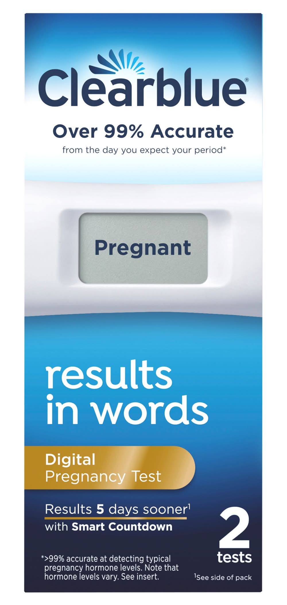 Clearblue Digital Pregnancy Test (2 ct)