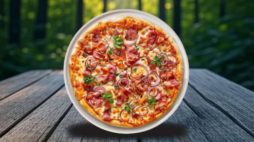 🍕 Naan Pizza Saumon