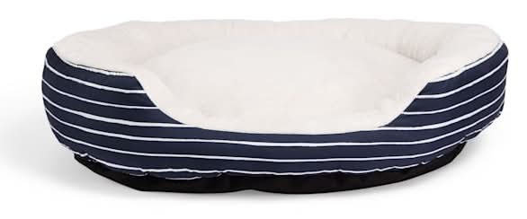 EveryYay Essentials Step-In Dog Bed, Large, Navy