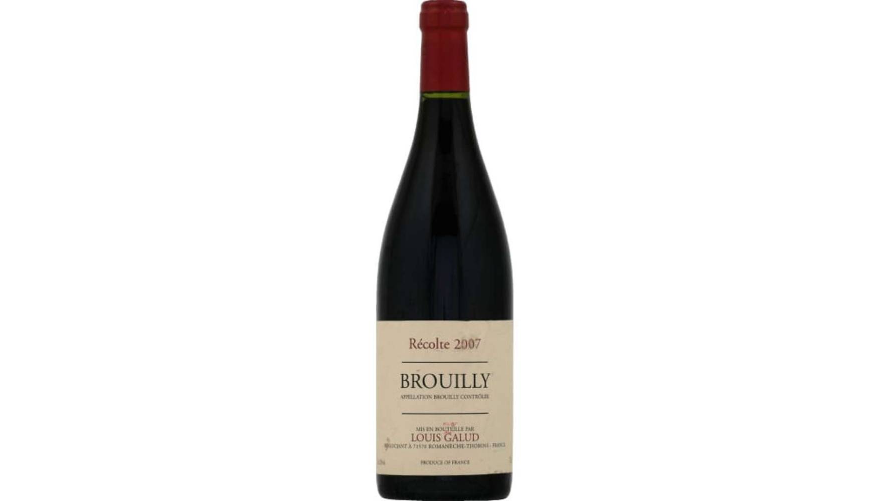 Georges Duboeuf - Vin rouge aop brouilly, 2007 (750ml)