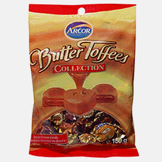 Arcor Butter Toffees (Assorted Flavours) (150g/120g(n))