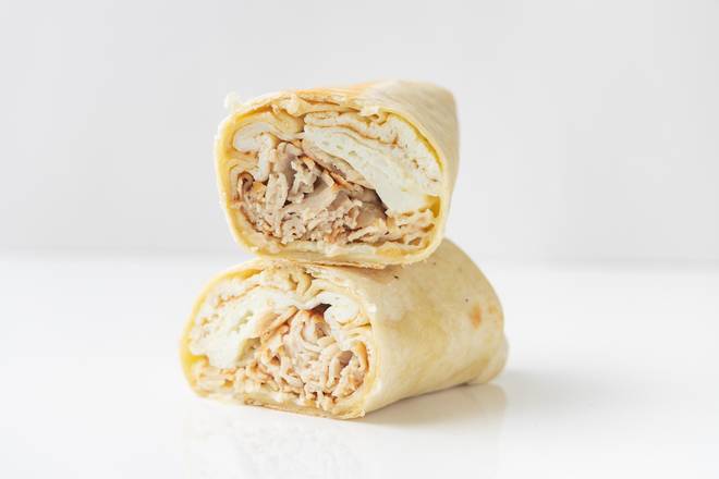 Turkey Egg White & Cheese Wrap.