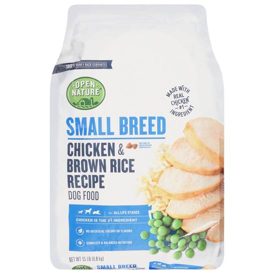 Open Nature Small Breed Chicken & Brown Rice Recipe Dog Food