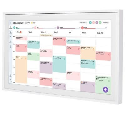 Skylight Touchscreen Smart Calendar, 15 in, White