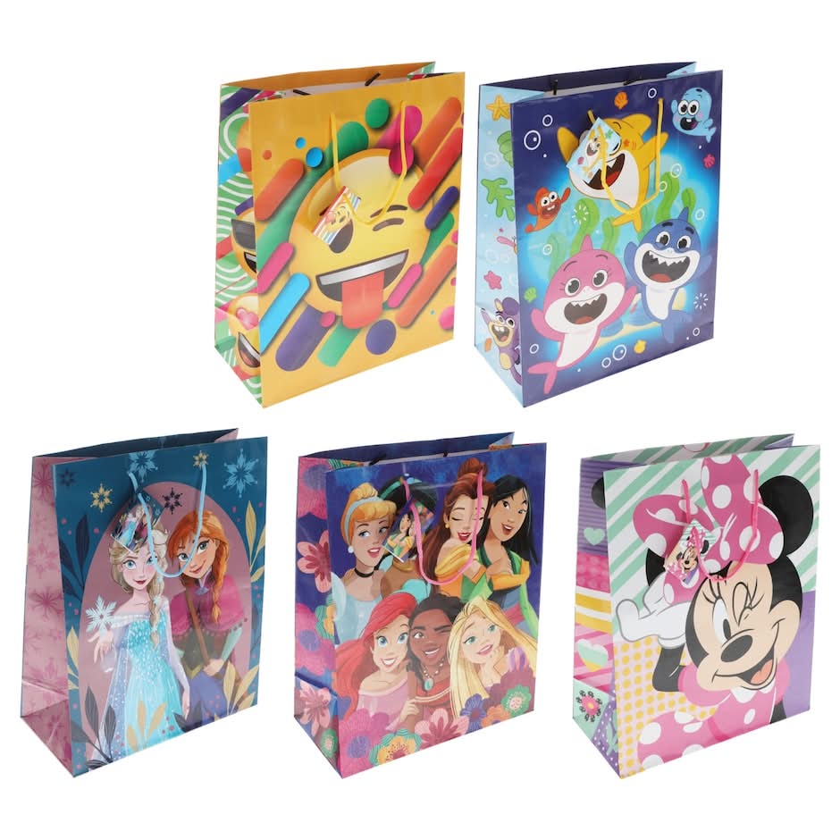 Voila Large Licensed Character Gift Bags