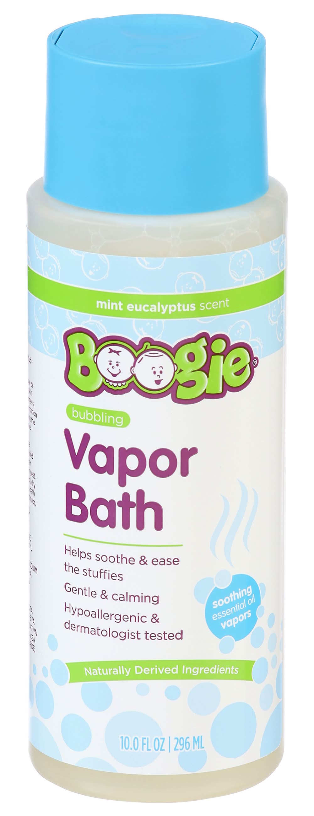 Boogie Vapor Soothing Bubble Bath, Mint Eucalyptus (10 fl oz)