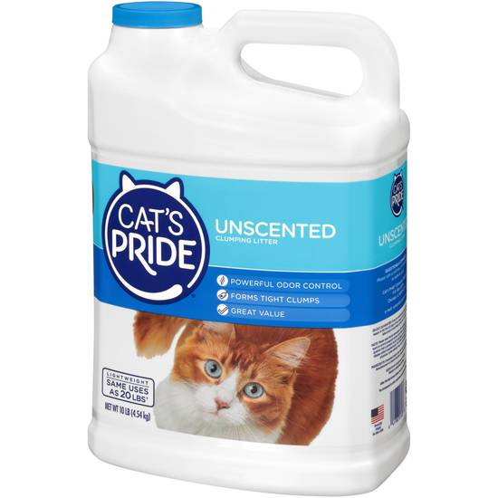 Cat's Pride Unscented Clumping Litter (10 lbs)