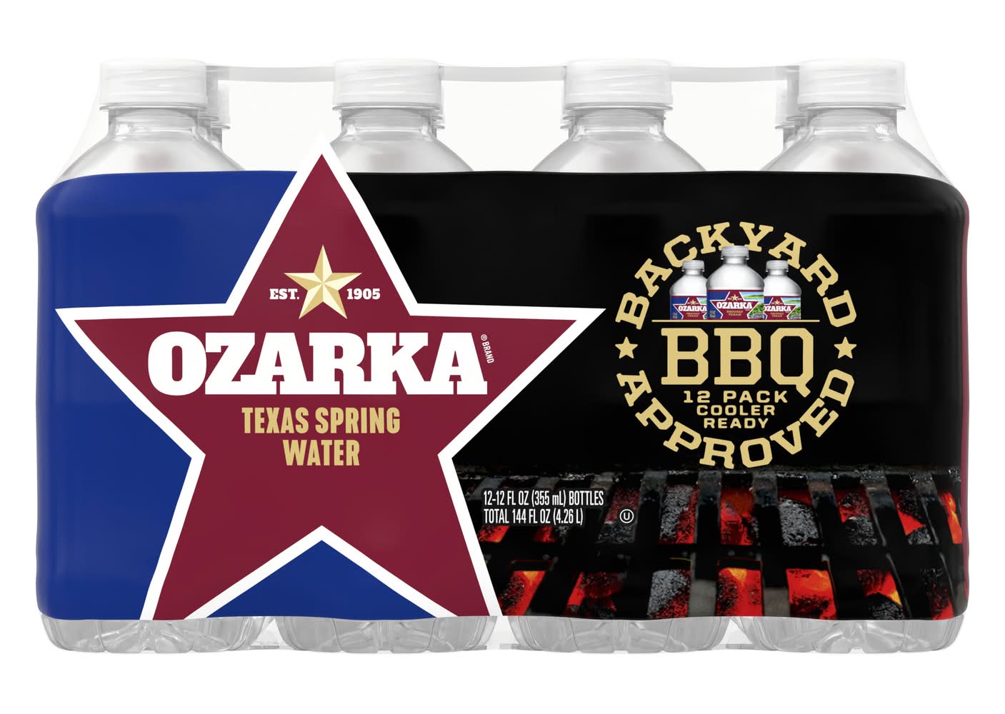 Ozarka Natural Spring Water (12 x 12 fl oz)