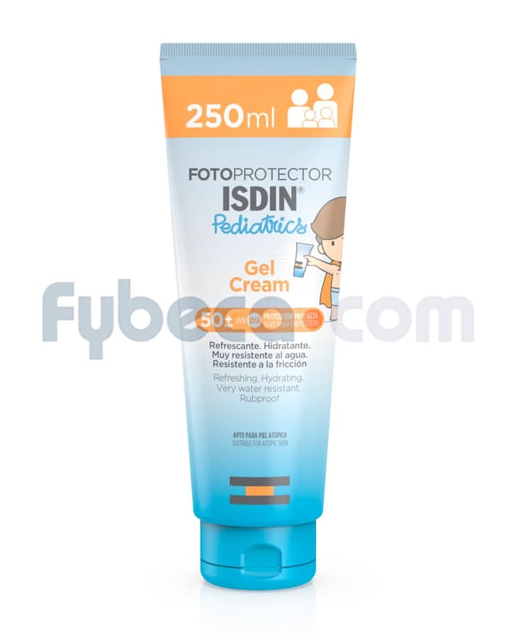 Isdin Fotoprotector Solar Gel Cream Pediatrics Spf50+ 250Ml