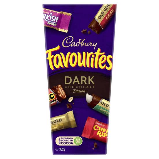 Cadbury Favourites Dark Edition 352g