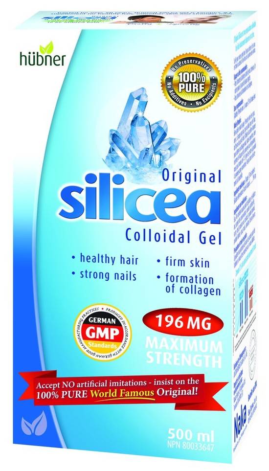 Hubner Silicea Colloidal Gel Maximum Strength 196 mg (500 ml)