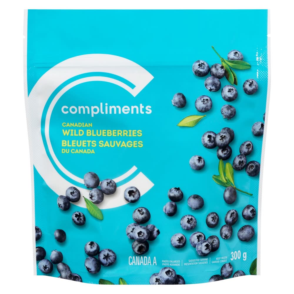 Compliments Frozen Wild Blueberries (300 g)