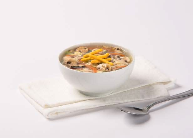 15. Egg Drop with Mushroom Soup