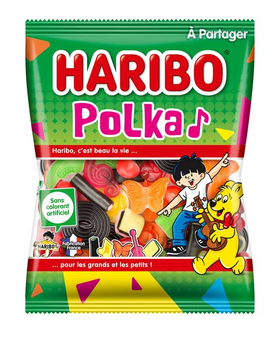 Haribo - Polka assortiment de bonbons