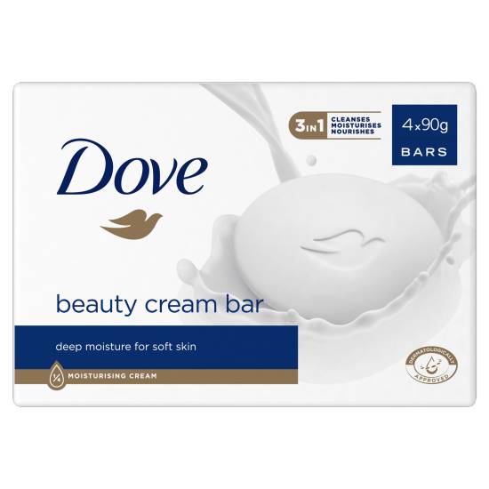 Dove Original Beauty Bar 4 ct