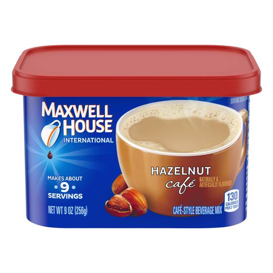 Maxwell House International Hazelnut Cafe Beverage Mix (9 oz)
