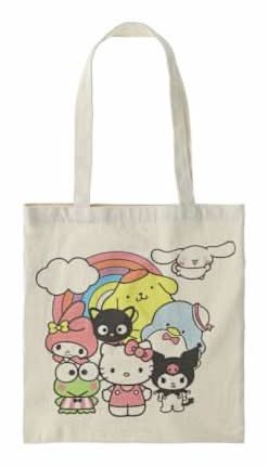 Licensed Canvas Tote Bag Hello Kitty