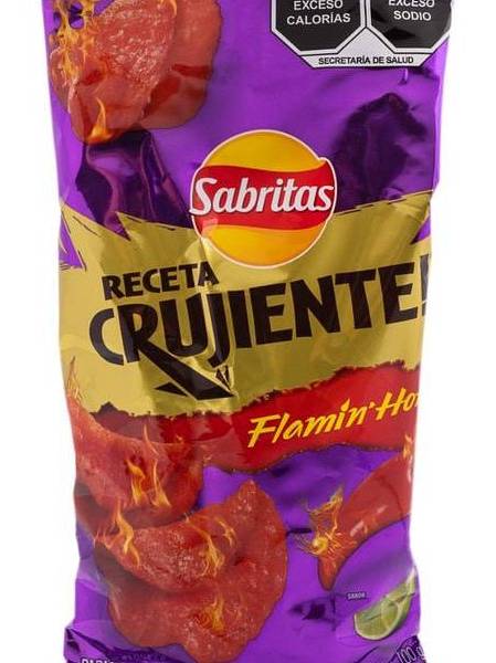 Mexican Sabritas Crujienta Flamin Hot