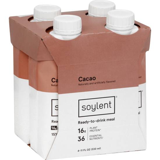 Soylent Creamy Chocolate Ready-To-Drink Meal (4 ct)