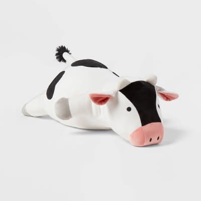 Pillowfort Weighted Cow Stuffed Animals, 20x11 in
