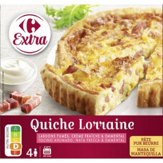 Carrefour Extra - Quiche lorraine