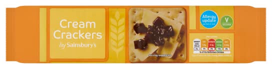 Sainsbury's Cream Crackers (300g)