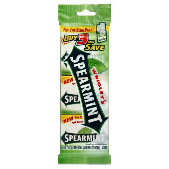 Wrigley's Spearmint Flavored Gum