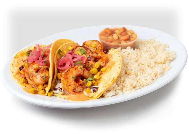 CAJUN SHRIMP TACO COMBO