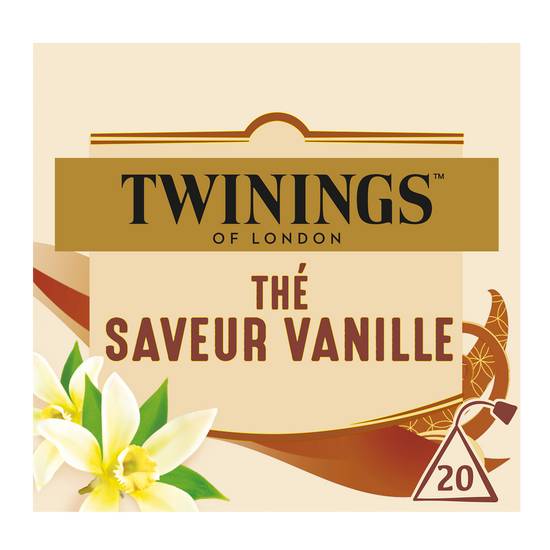 Twinings - Thé saveur vanille (20 pièces)