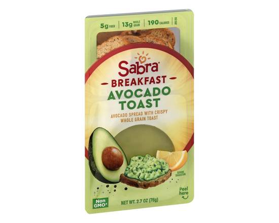 Sabra · Breakfast Avocado Spread with Toast (2.7 oz)