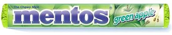 Mentos Green Apple Chewy Mint 1.32oz Count