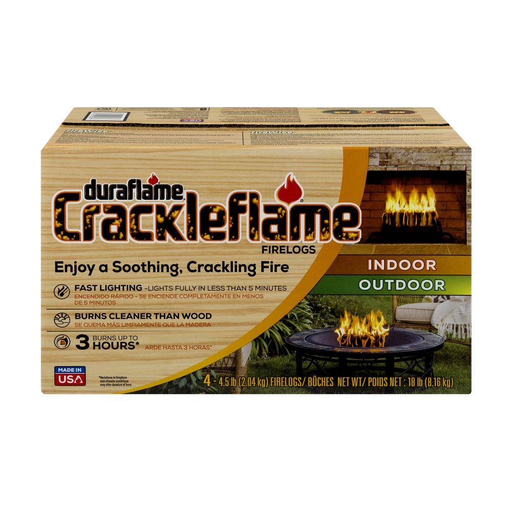 Duraflame Crackleflame 4.5-lb Fire Log (4-Pack) | 04537