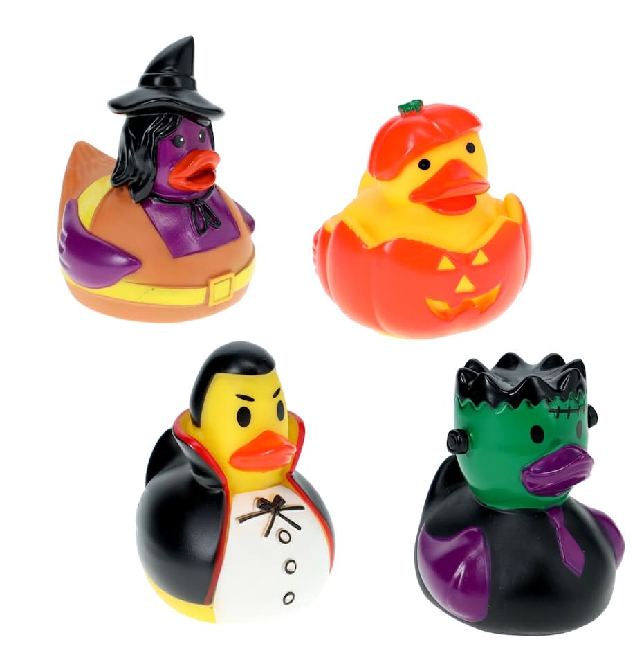 Seasonal Collection Halloween-themed Rubber Duck, Assorted Designs