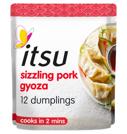 itsu Sizzling Pork Gyoza Dinner Dumplings (12 pack)