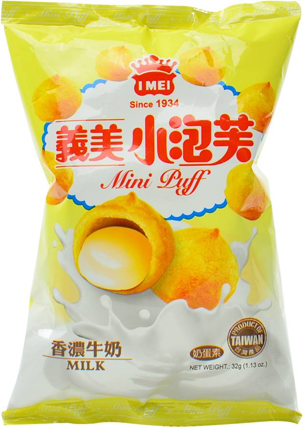 義美香濃牛奶小泡芙隨手包