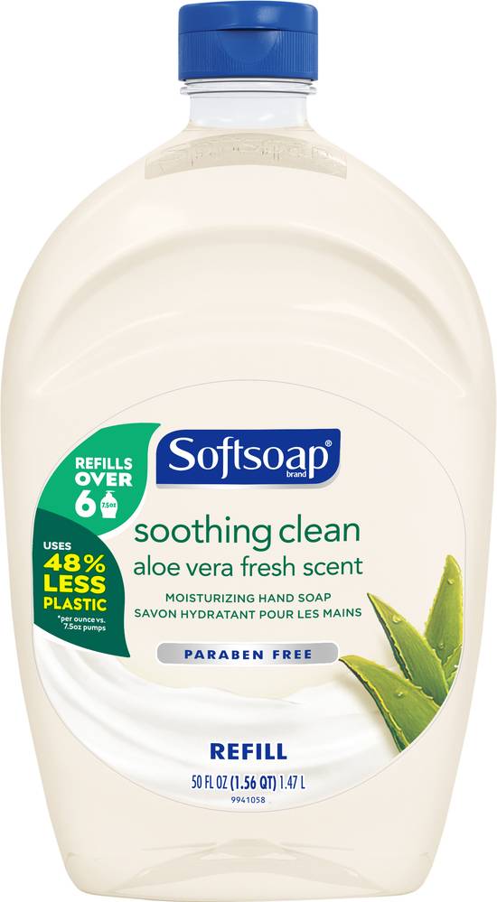 Softsoap Soothing Clean Aloe Vera Hand Soap Refill Fresh Scent