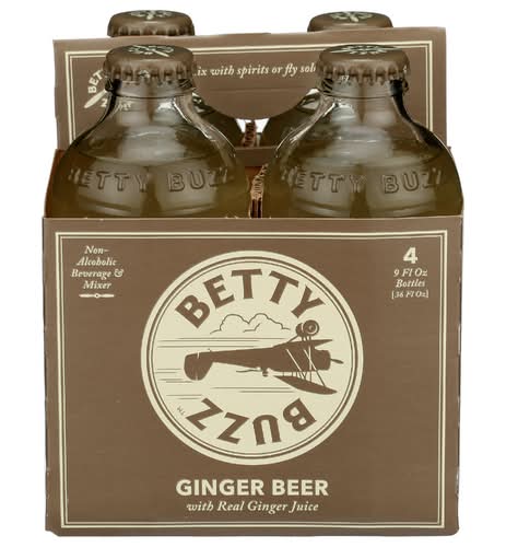 Betty Buzz Ginger Beer 4 Pack