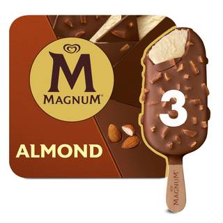 Magnum  Ice Cream Sticks Almond 3 x 100 ml