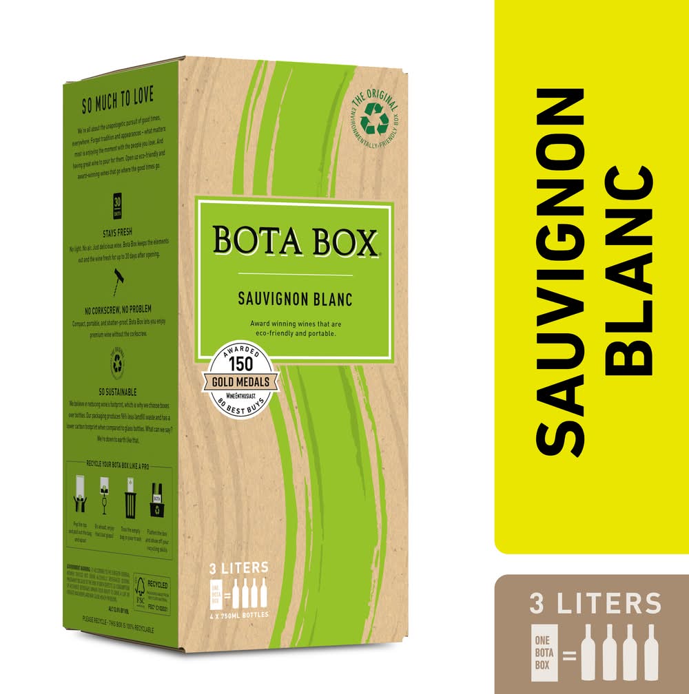 Bota Box Sauvignon Blanc White Wine (3 L)