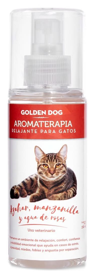 Golden Dog · Aromaterapia relajante para gatos (150 ml)